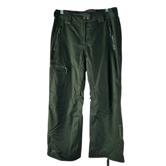Scott Sports Women’s Green Ski Snowboarding Pants Size 0 - Picture 1 of 9